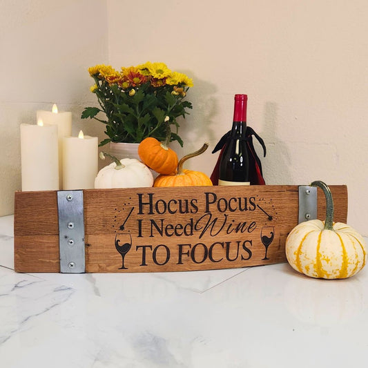 Halloween Barrel Stave Signs