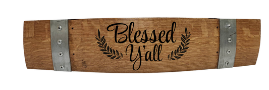 Home Sweet Home Barrel Stave Sign – Rustic Charm Meets Warm Welcomes!